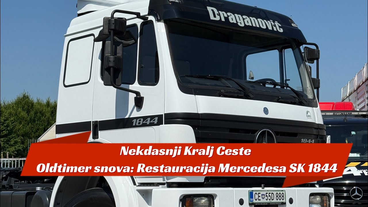 Mercedes SK 1844 – Legenda na cesti! 🚛