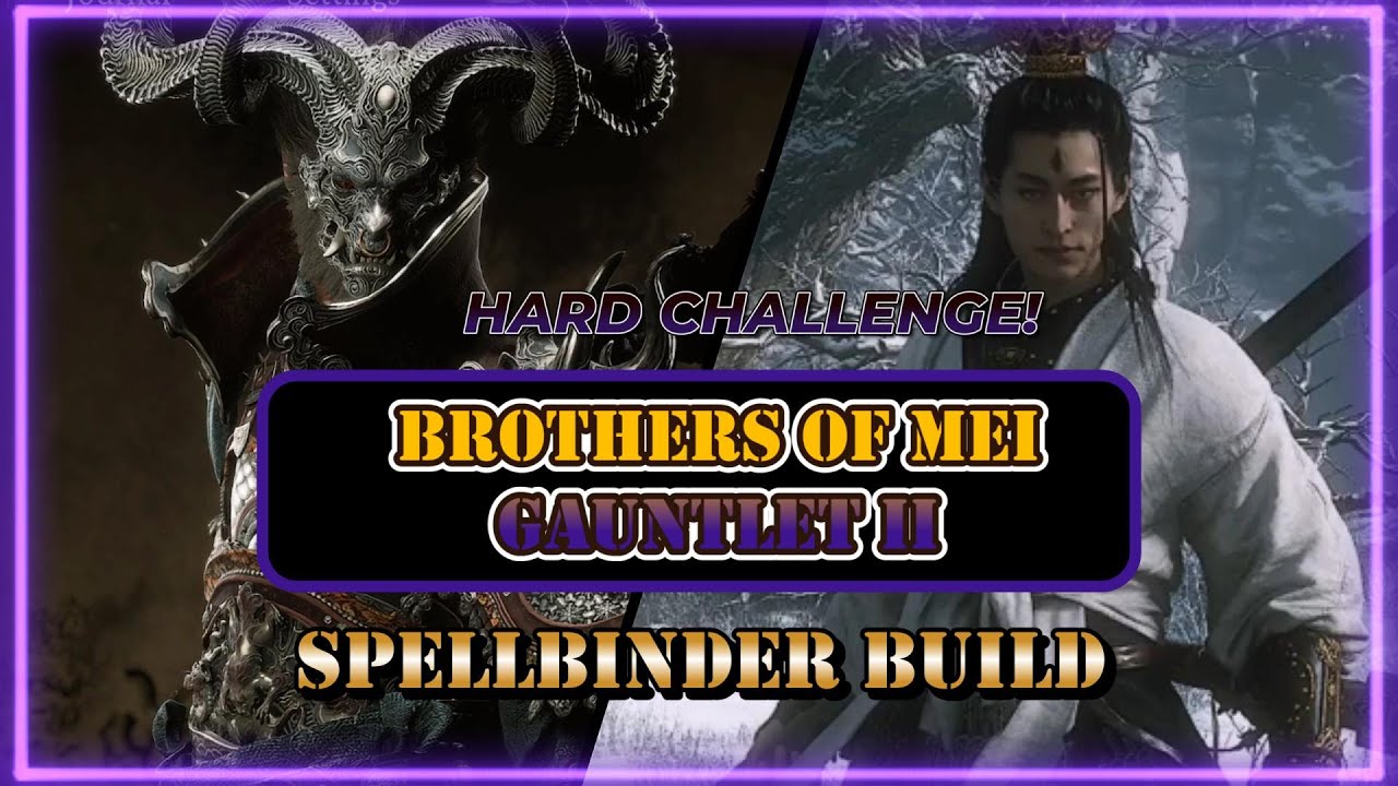 Испытание Brothers of Mei ДАВИТ МЕНЯ ДО ПРЕДЕЛА ВОЗМОЖНОСТЕЙ с помощью сборки SpellBinder!