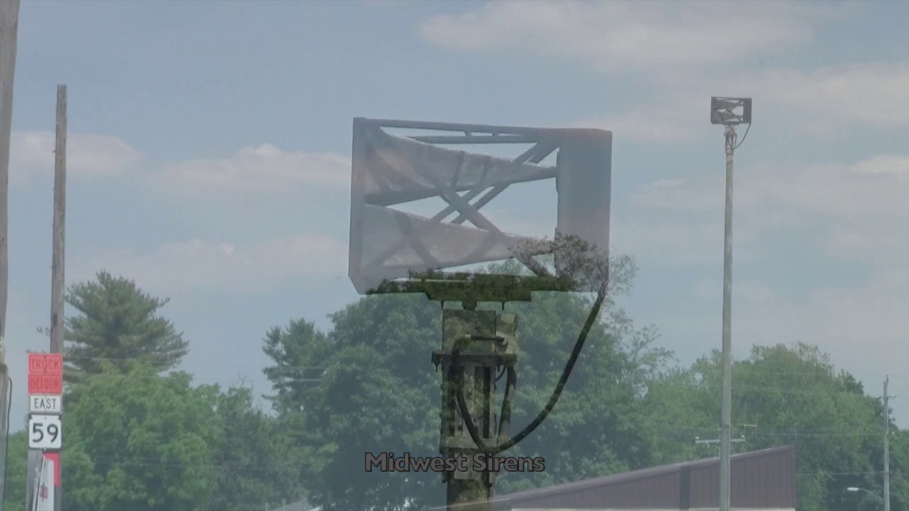 ATI HPSS-16R Siren Test, Voice and Alert, Eagle, WI