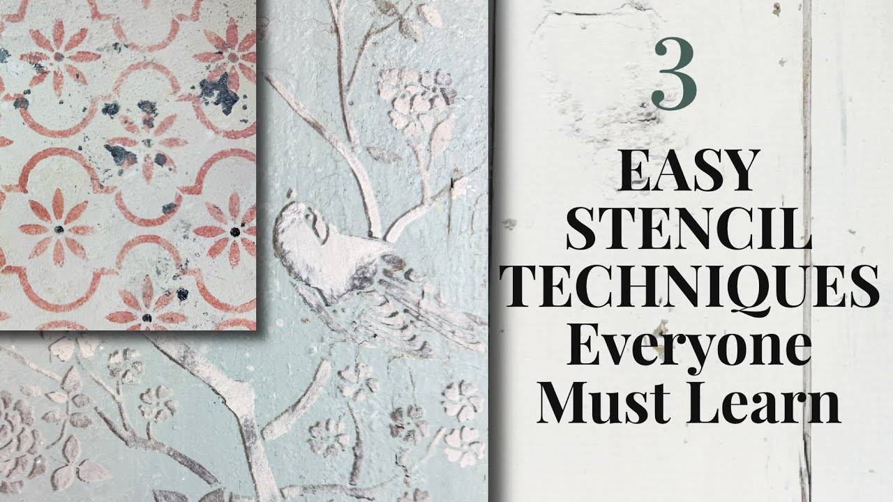Stencil Techniques!