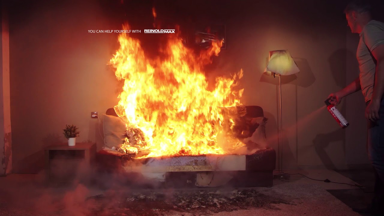 Reinoldmax Stop fire aerosol fire extinguisher