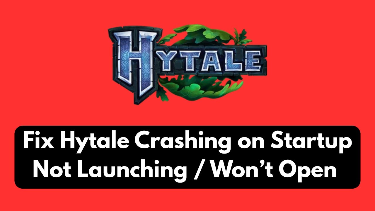 Fix Hytale Server Crashing Error &ndash; Not Launching / Not Opening [2026]