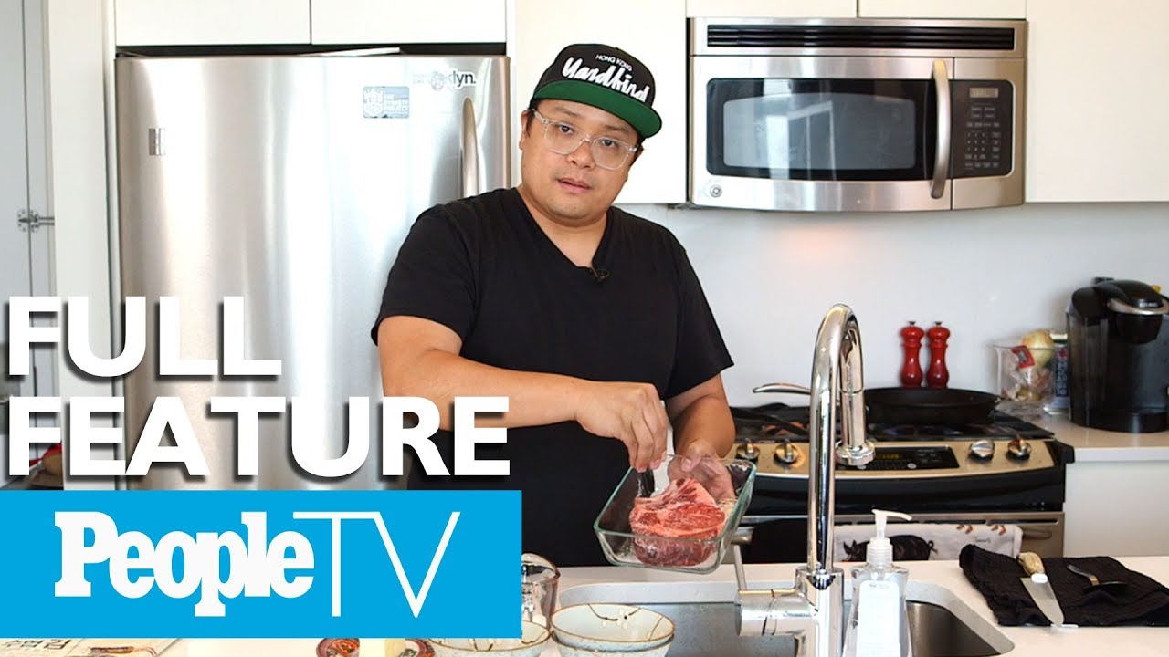 Dale Talde Cooks Steak & Kimachi Ssäm, Tours His Home & Kitchen | PeopleTV