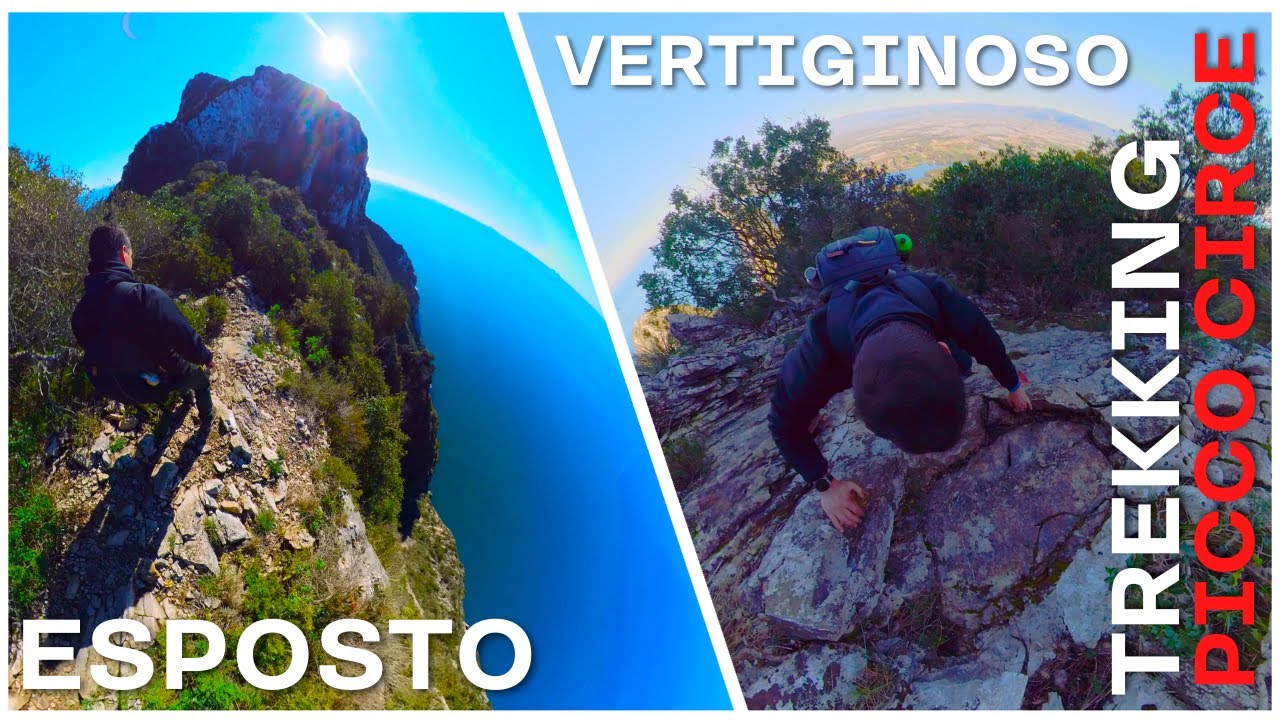 UN TREKKING VERTIGINOSO, ESPOSTO MA EMOZIONANTE! - PICCO CIRCE