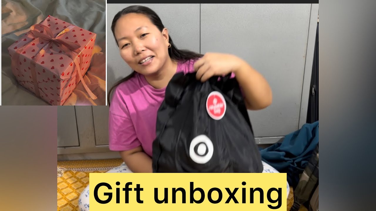 Gift Unboxing||TibetanVlogger||wangmo67vlog