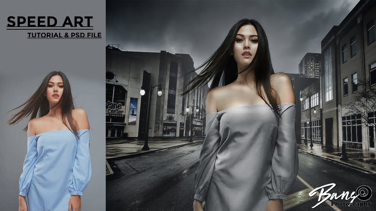Speed Art || Photoshop Tutorial || Photo Manipulation || Retouch || Rebecca Tamara Gothic