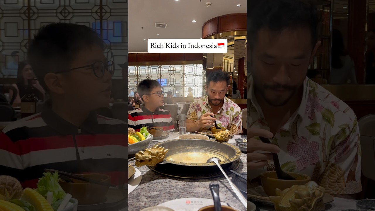 Богатые дети в Индонезии 🇮🇩