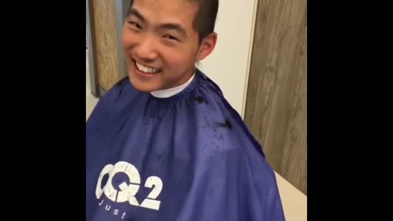boy headshave 帅哥剃光头