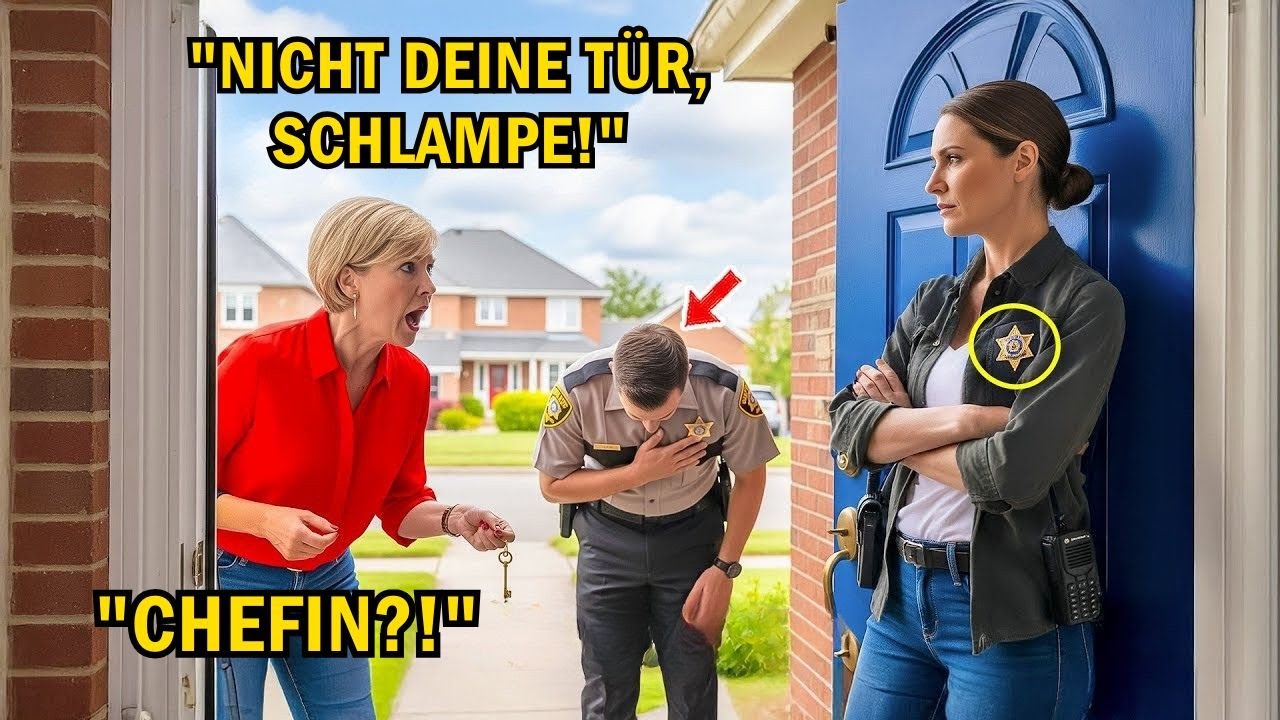 HOA Karen dachte, sie hat die Kontrolle – bis meine Frau die Tür öffnete und alle verstummten