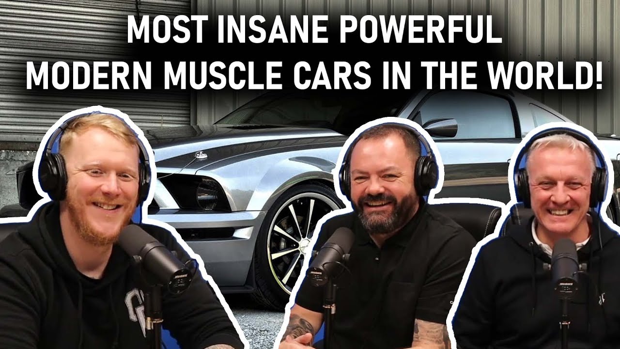 Most INSANE Powerful MODERN MUSCLE CARS In the world REACTION | OFFICE BLOKES REACT!!