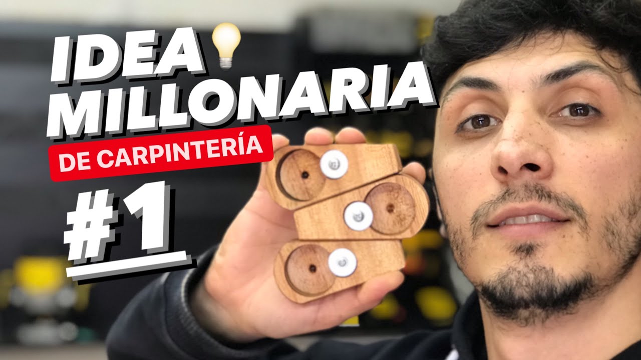 IDEA MILLONARIA DE CARPINTERÍA, #1 PROYECTO MUEBLE.