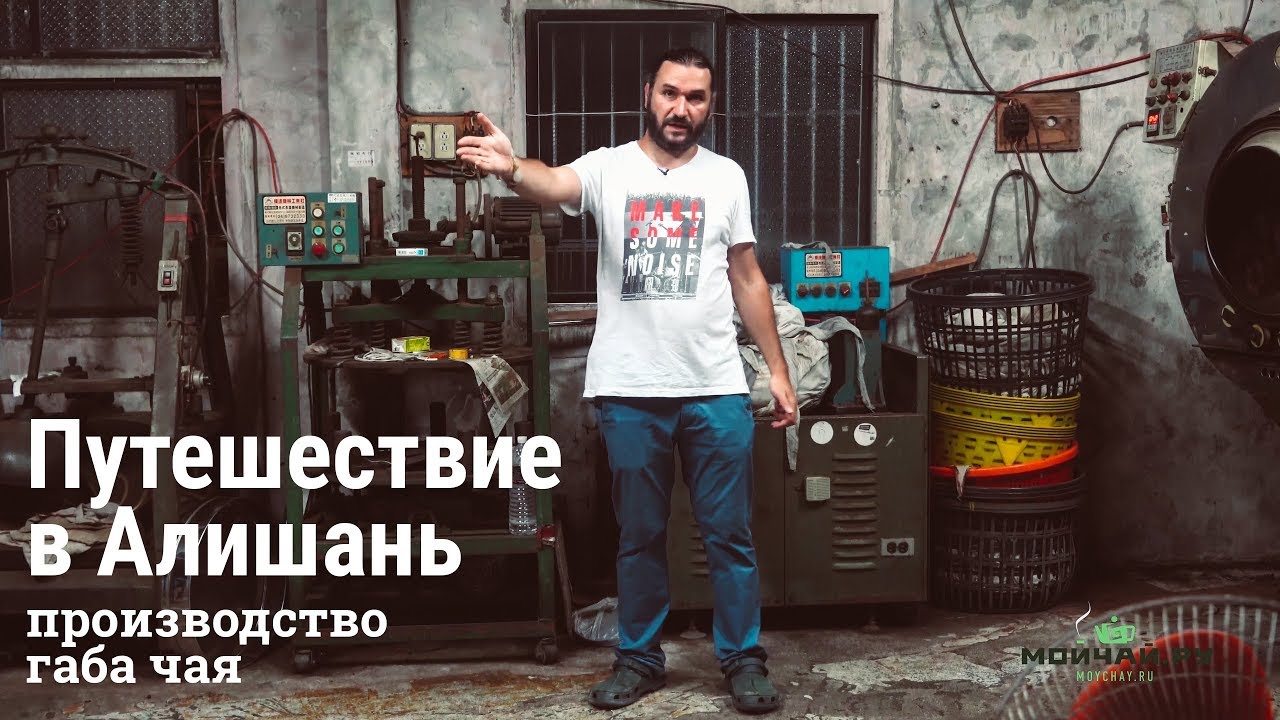 Тайвань. Путешествие в Алишань. Производство габа чая в Наньтоу.