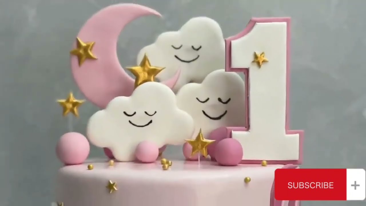 How to Make Moon and Clouds Cake