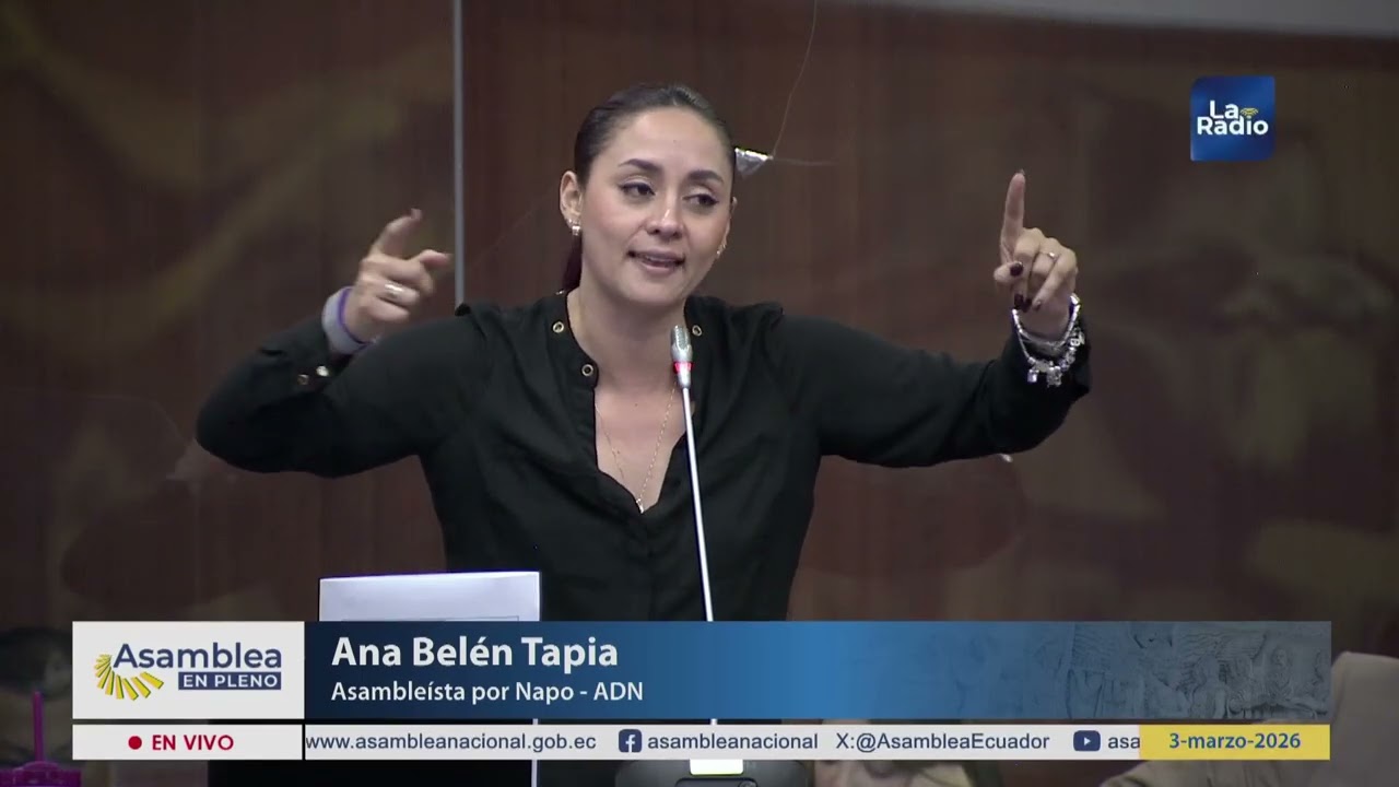 Asambleísta Ana Belén Tapia - Sesión 073