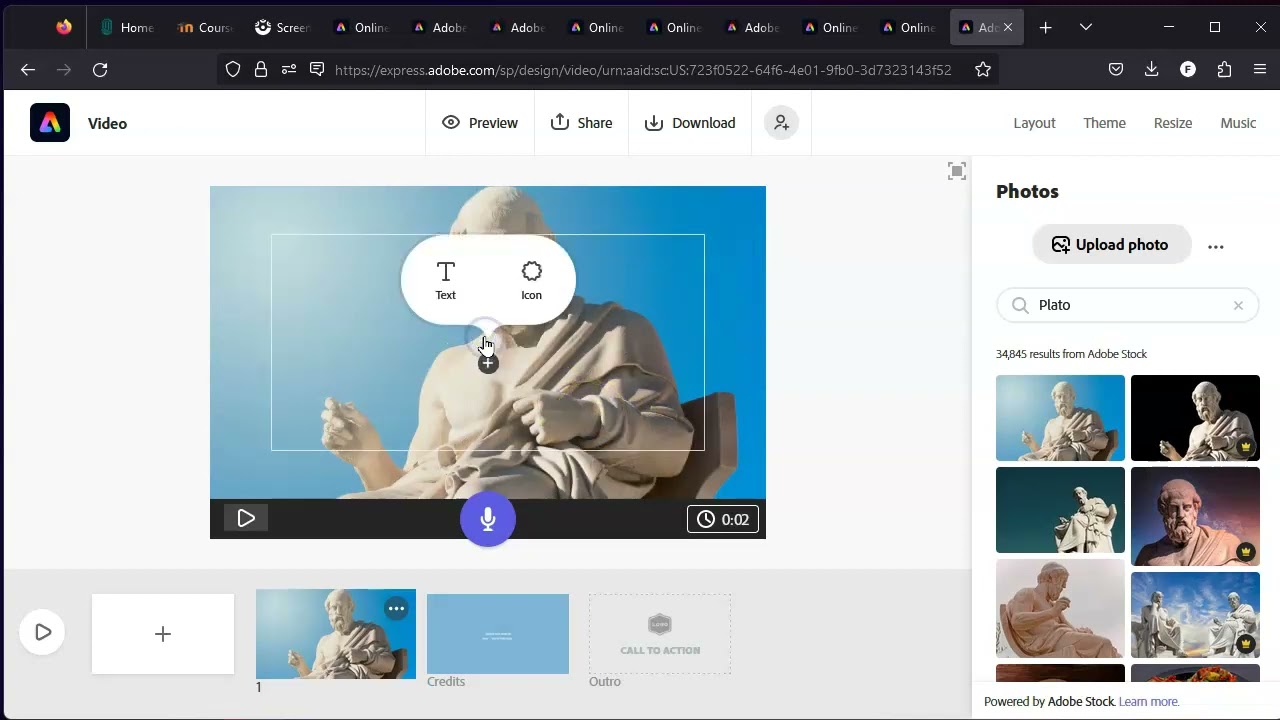Using Screen Capture to Teach Adobe Express for Simple Videos