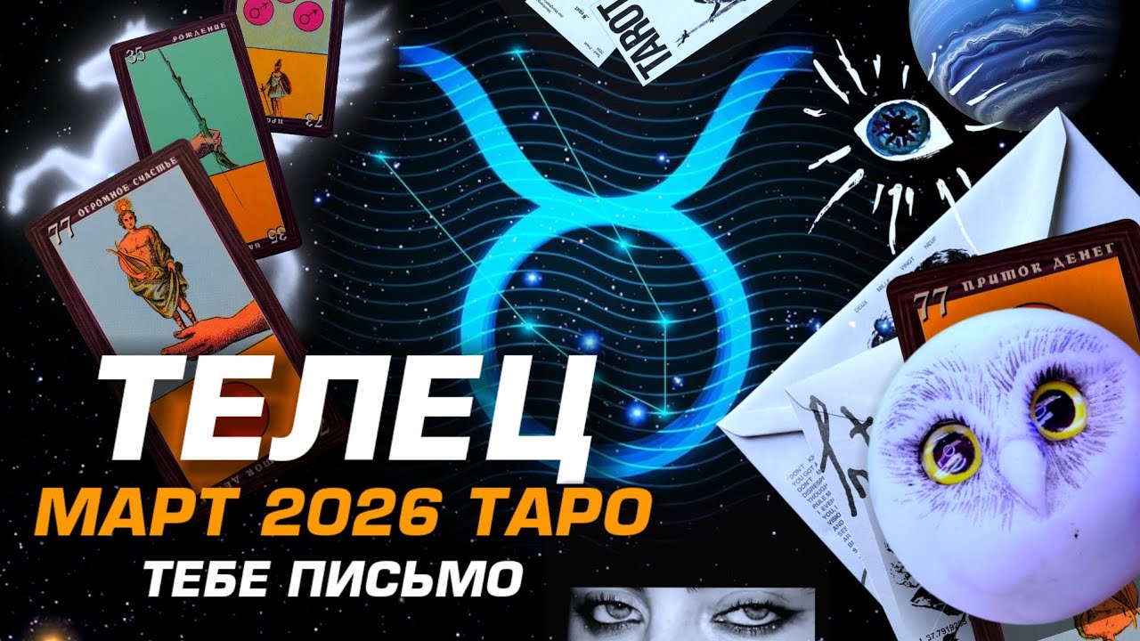 ТЕЛЕЦ ⭐️ МАРТ 2026 ⭐️ ТАРО ПРЕДСКАЗАНИЕ ТЕБЕ