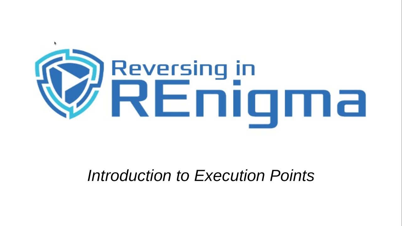 Introduction to Execution Points for Advanced REnigma Analysis