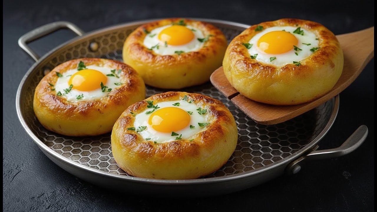 Es ist so lecker, dass ich es fast jeden Tag mache! GOTT, WIE LECKER! Nur Kartoffeln und Ei!