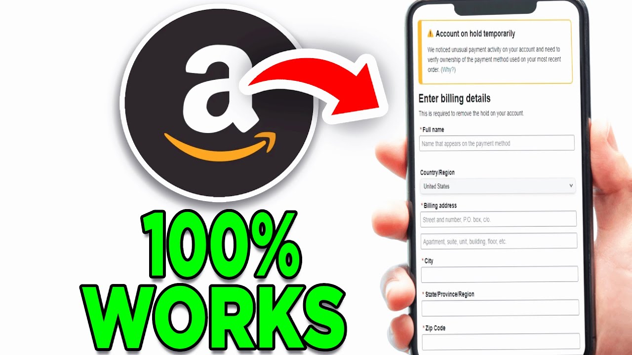 How To Fix Amazon Account On Hold! (100% Works)