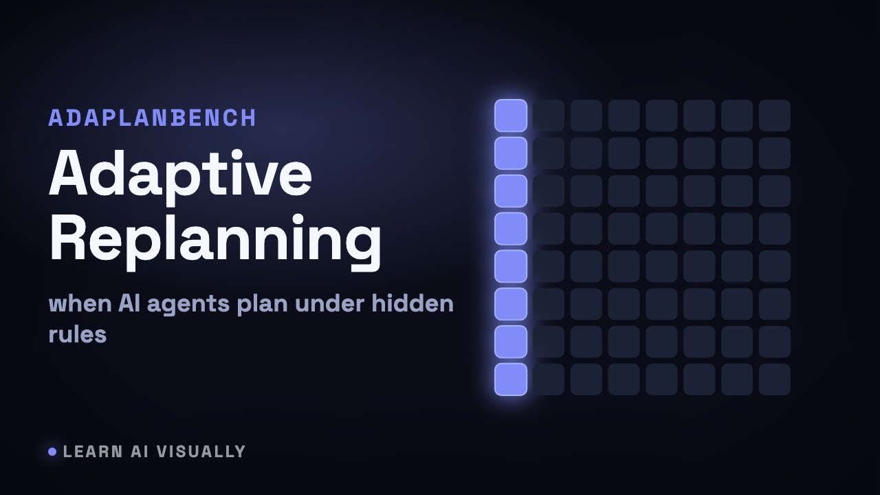 Adaptive replanning under hidden constraints &mdash; AdaPlanBench, explained