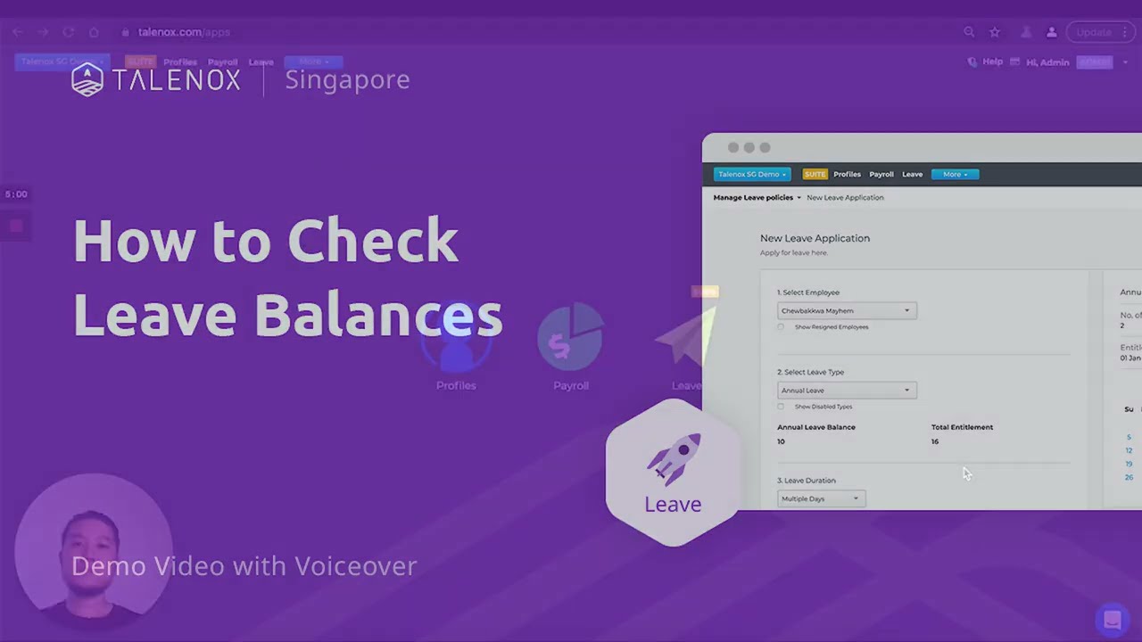 07 How to Check Leave Balances