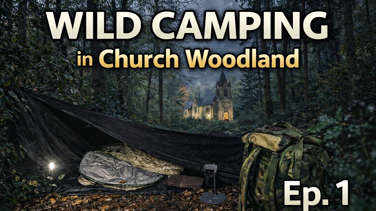 Wild Camping Church Woodland - Ep. 1