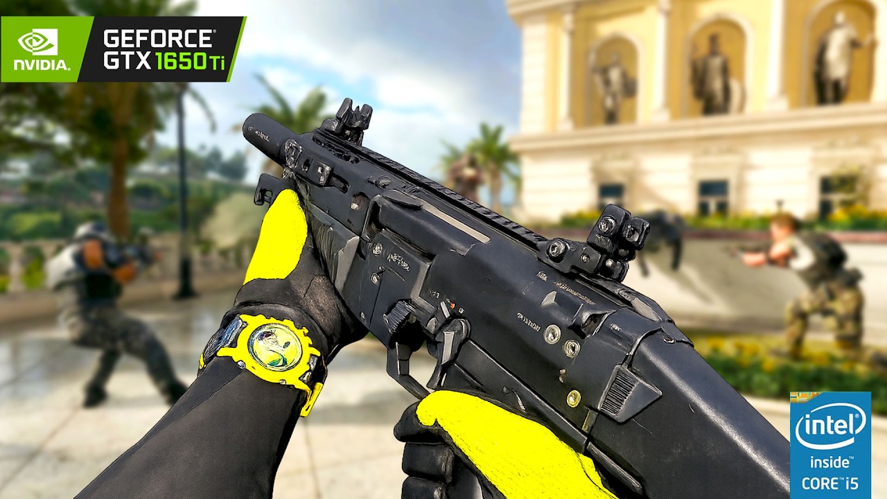 Call of Duty: Warzone -Black Ops Royale ( CUSTOM )( FSR-3 ) : GTX 1650TI + i5-10300H