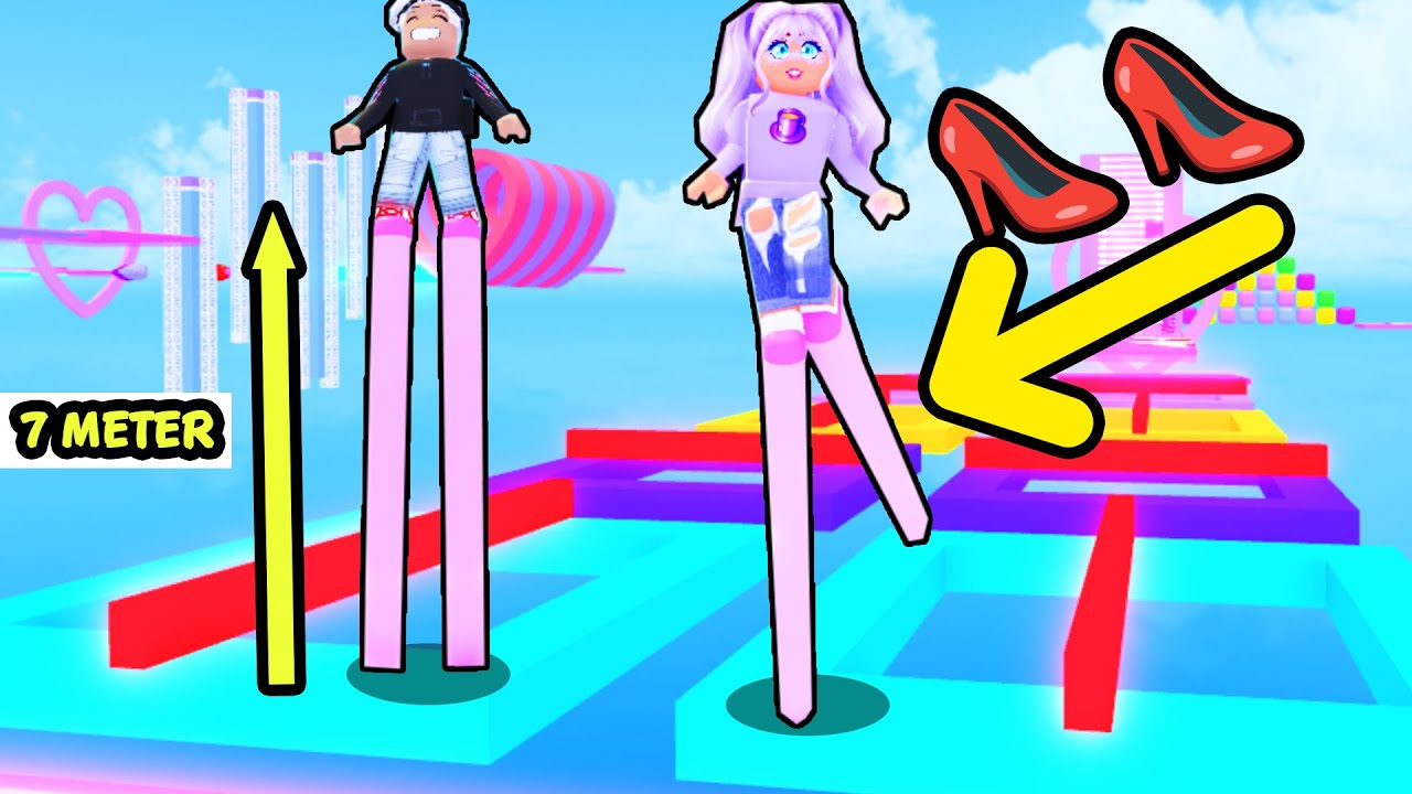 Roblox Obby, ABER ICH MUSS EXTREM HOHE HIGH HEELS TRAGEN!