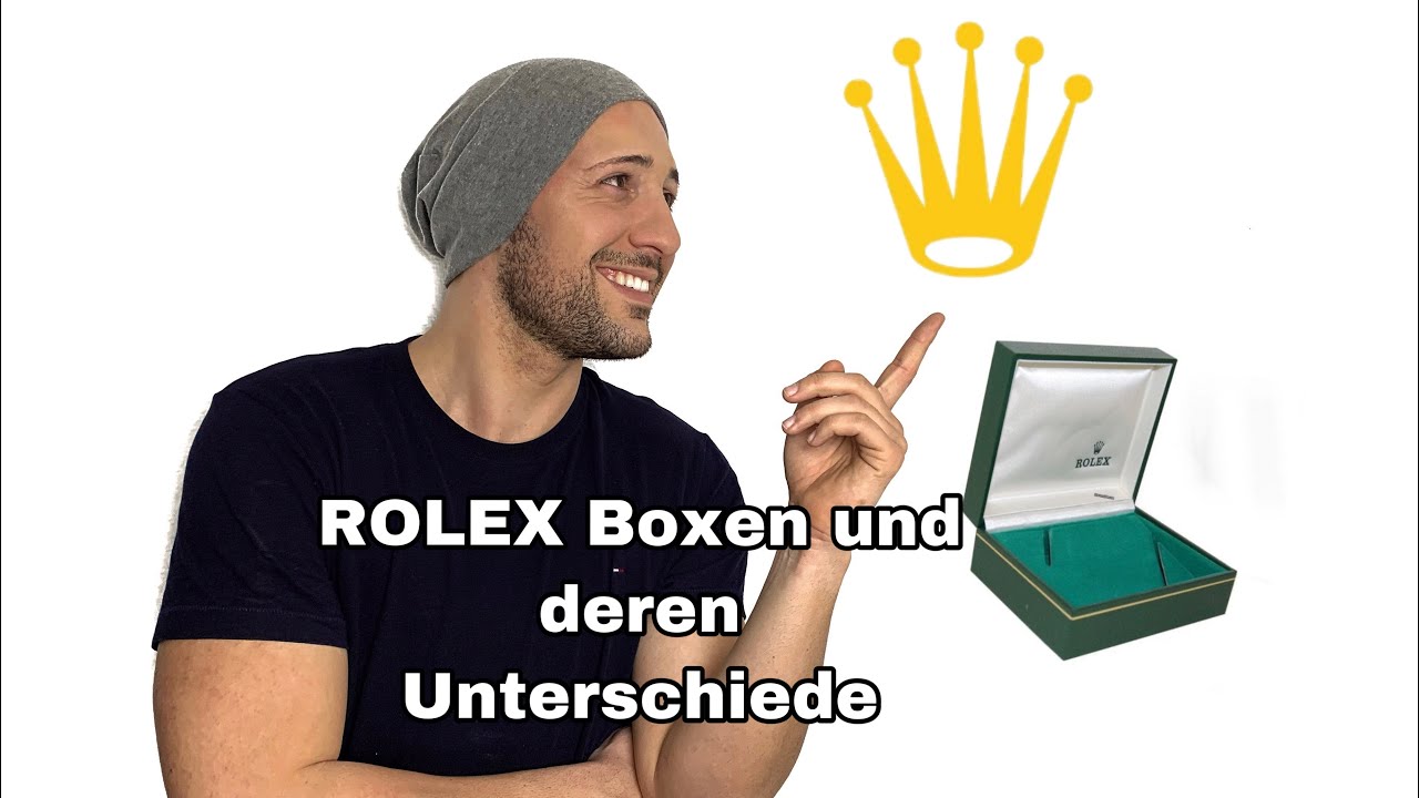 ROLEX BOXEN die verschiedenen Varianten