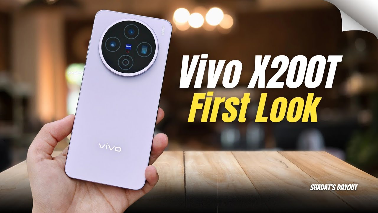 Vivo X200T Official First Look - IT's finally HERE