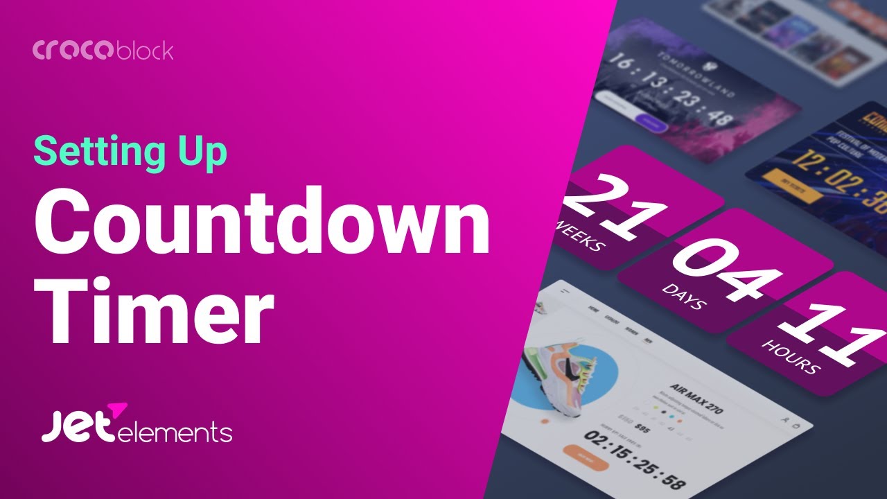 How to apply Elementor Countdown Timer | JetElements plugin