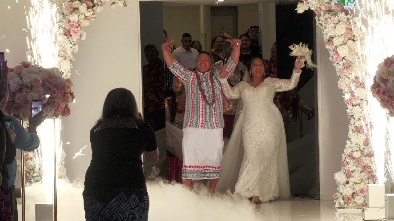 Beautiful Wedding Reception Celebration ~ Mr & Mrs Silipa and Faafeii Tuigamala