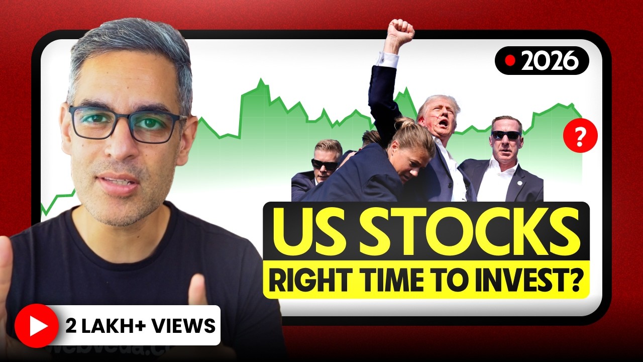 Is This the RIGHT TIME to Invest in the US STOCK MARKET?! | Ankur Warikoo Hindi
