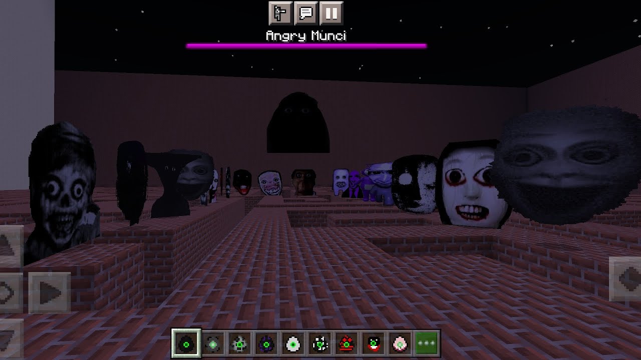 Nextbots but it's pure horror in Minecraft pocket edition | Halloween