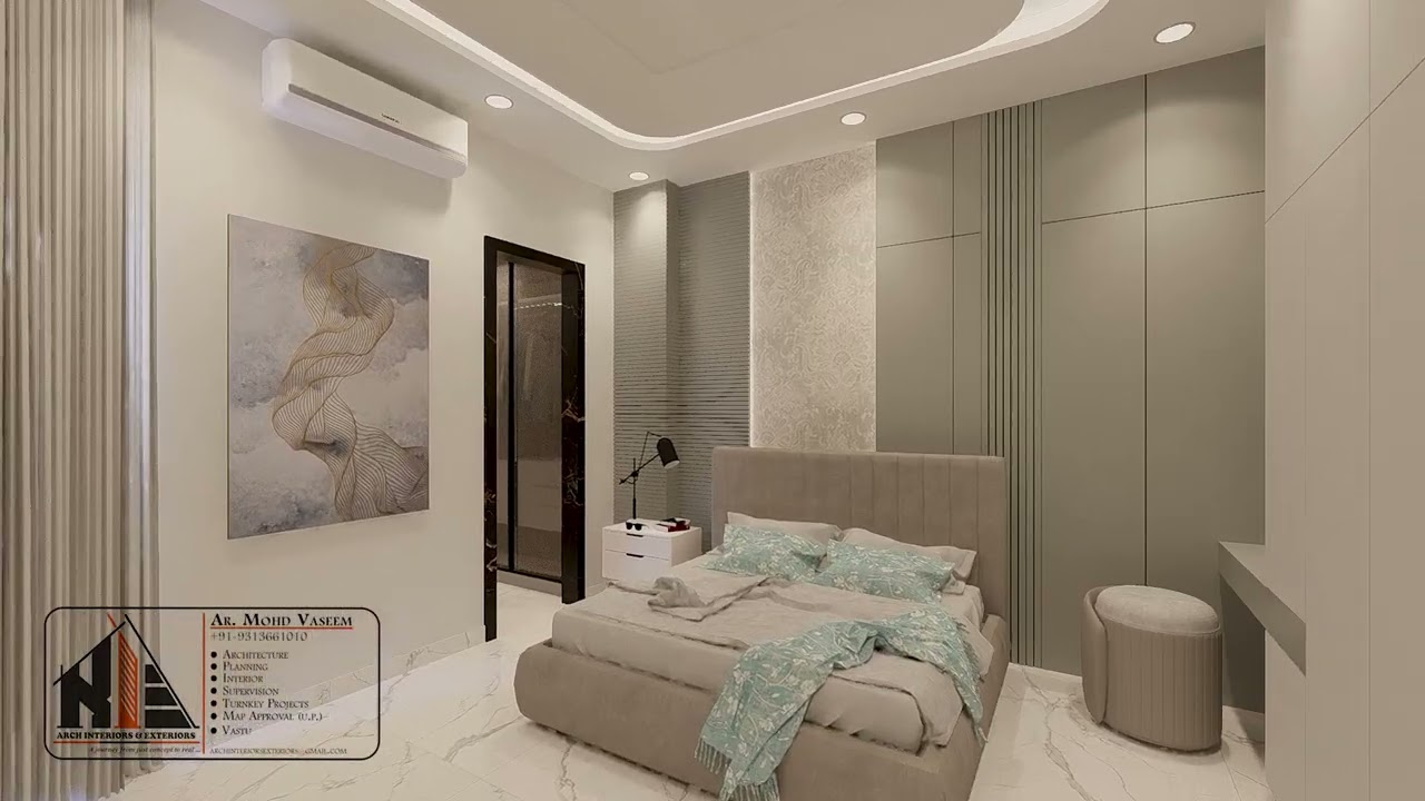 Ghaziabad Crossing Full Floor Design 🏠 | Second Floor 3D Walkthrough | Modern Home Interior
