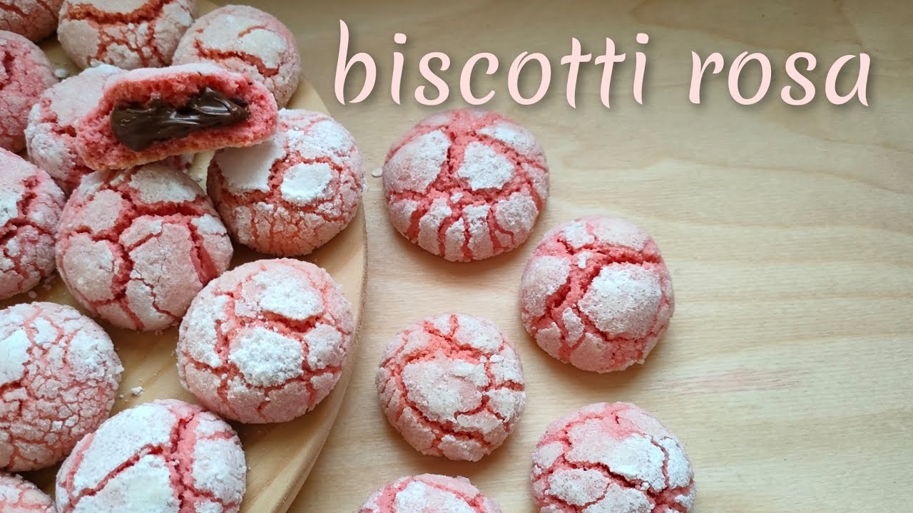 BISCOTTI ROSA MORBIDI RIPIENI