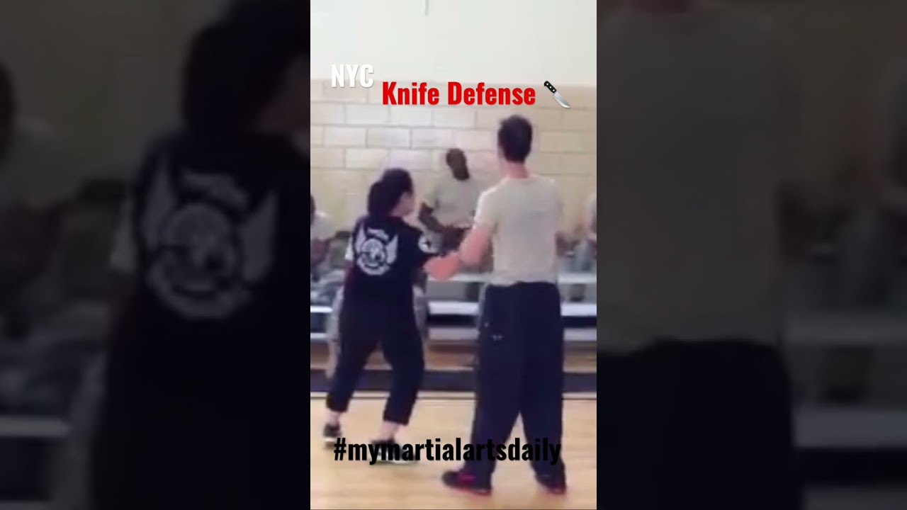 Simple Knife Defense Drill  