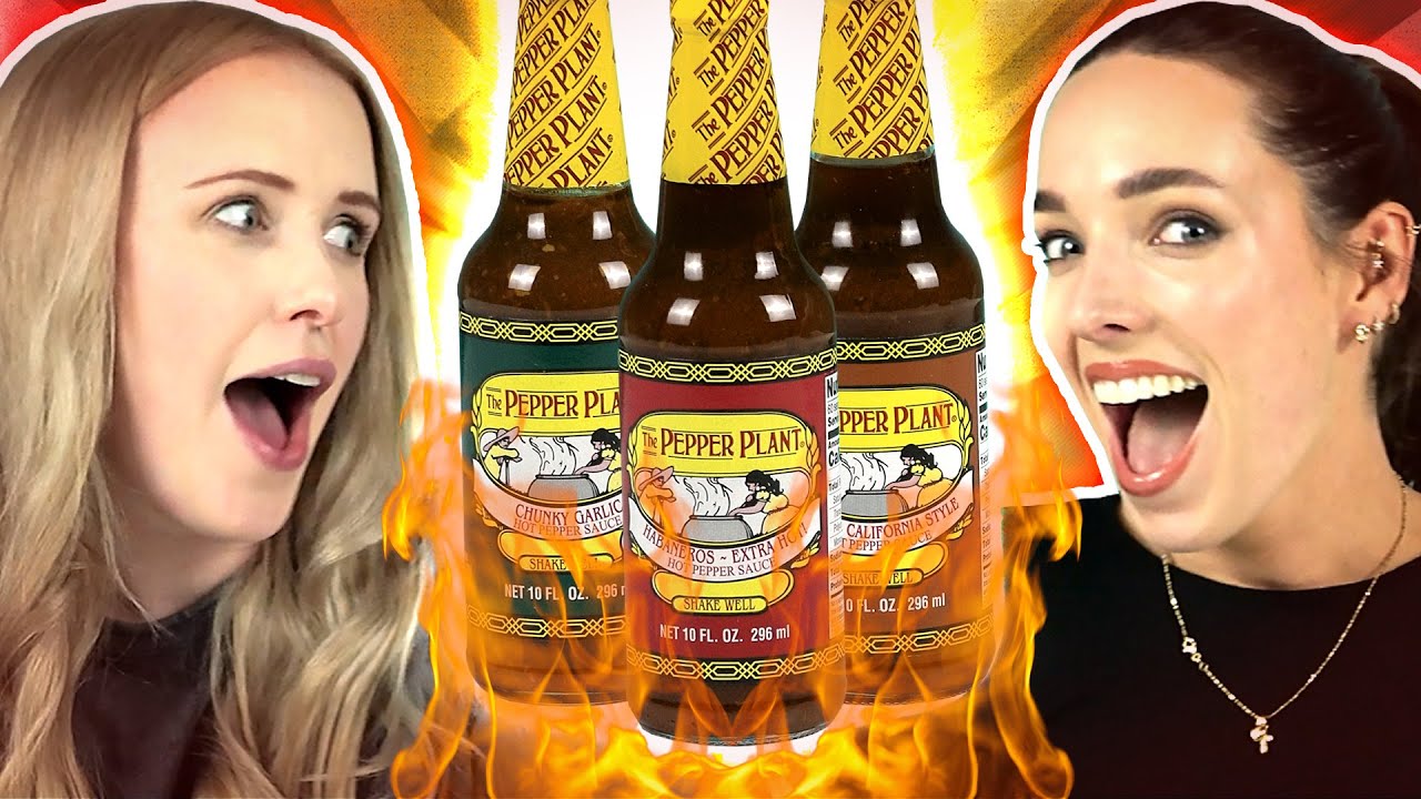 Irish People Try Pepper Plant Hot Sauces