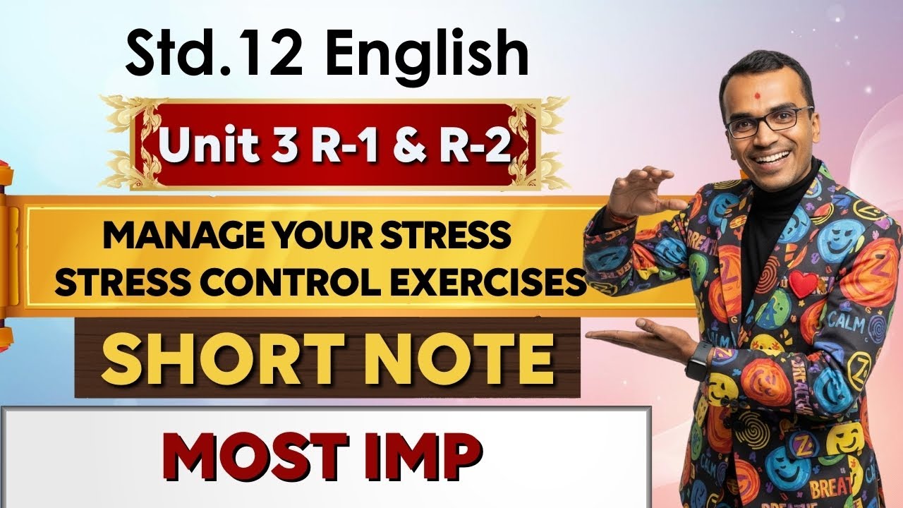 Unit 3 Read 1 and 2 Short Notes | Std. 12 | English | Harsh Barasiya