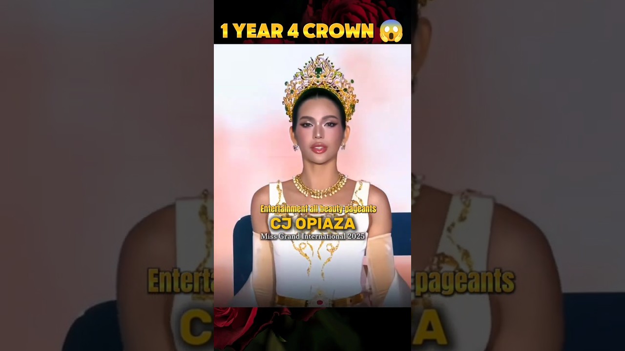 1 Year 4 Crown 😱 Miss Grand International 2024