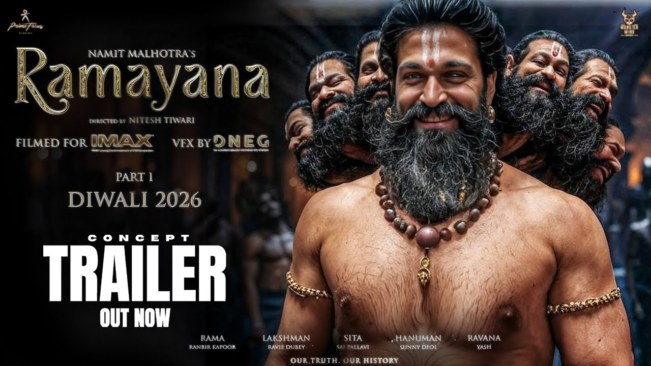 Ramayana : Concept Trailer | Ranbir Kapoor as Ram | Yash as Ravan | Sai Pallavi | Sunny Deol | 2026