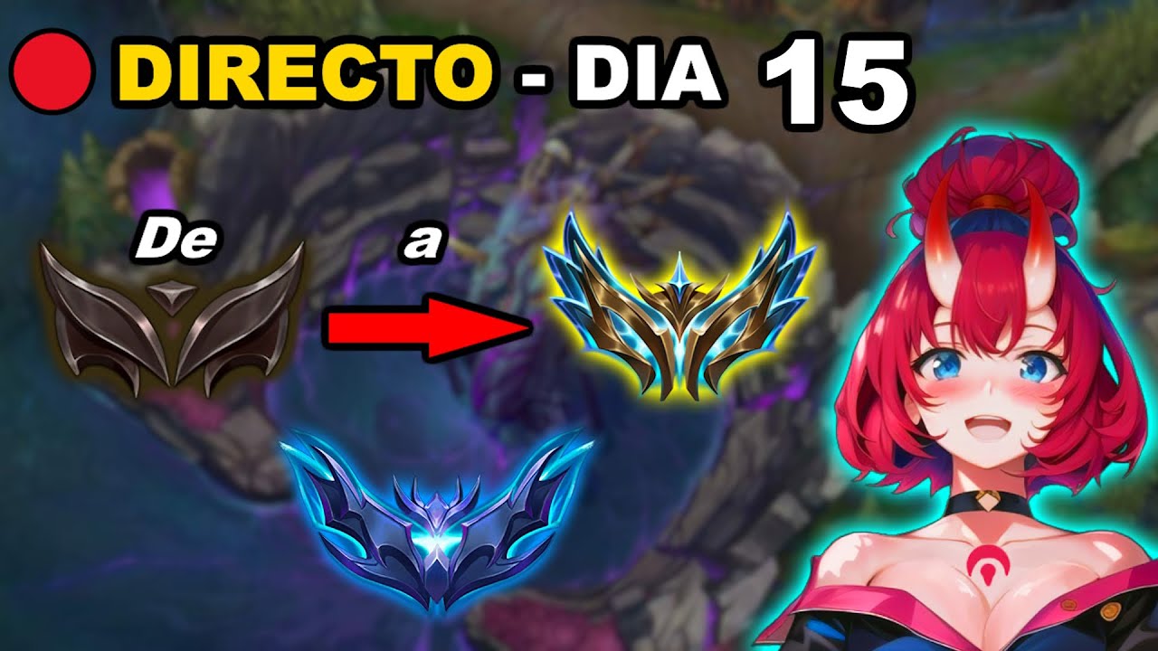 🔴Estoy en DIAMANTE - De Hierro a Challenger DIA 15⭐