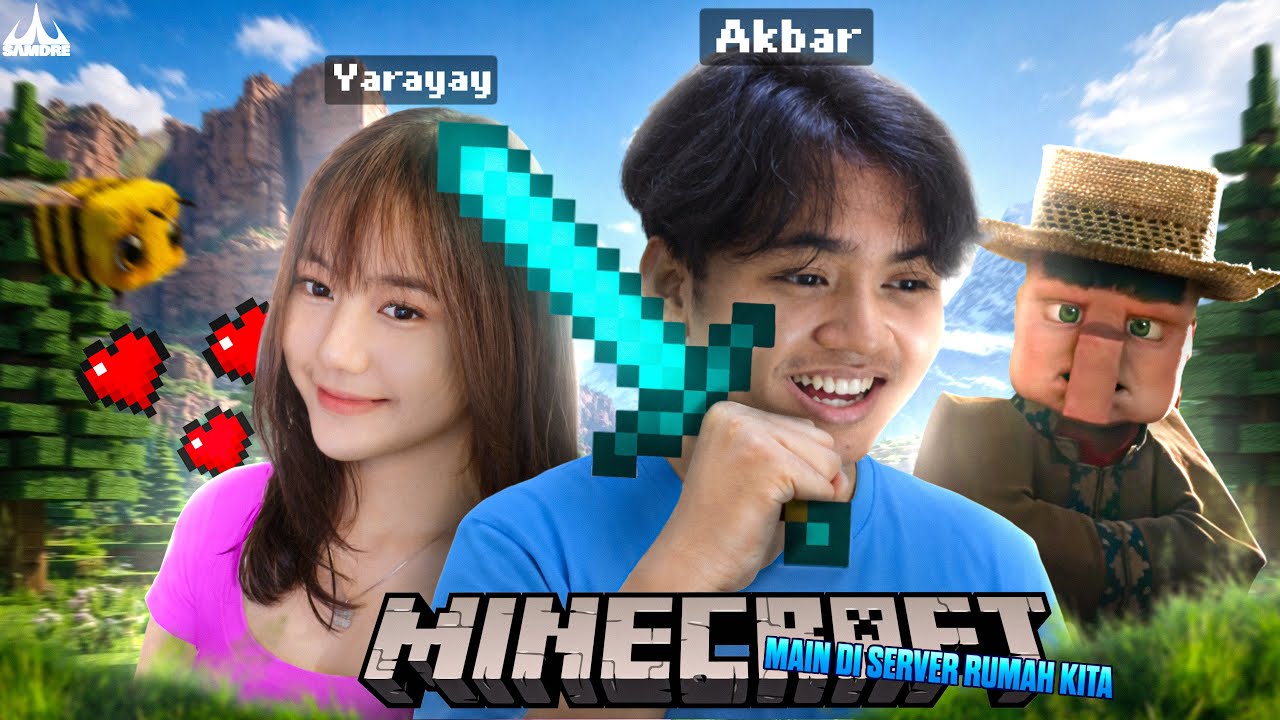 AKHIRNYA.. INI DIA GUYS SERVER RUMAH KITA BUATAN ANAK-ANAK :) #SAMDRE