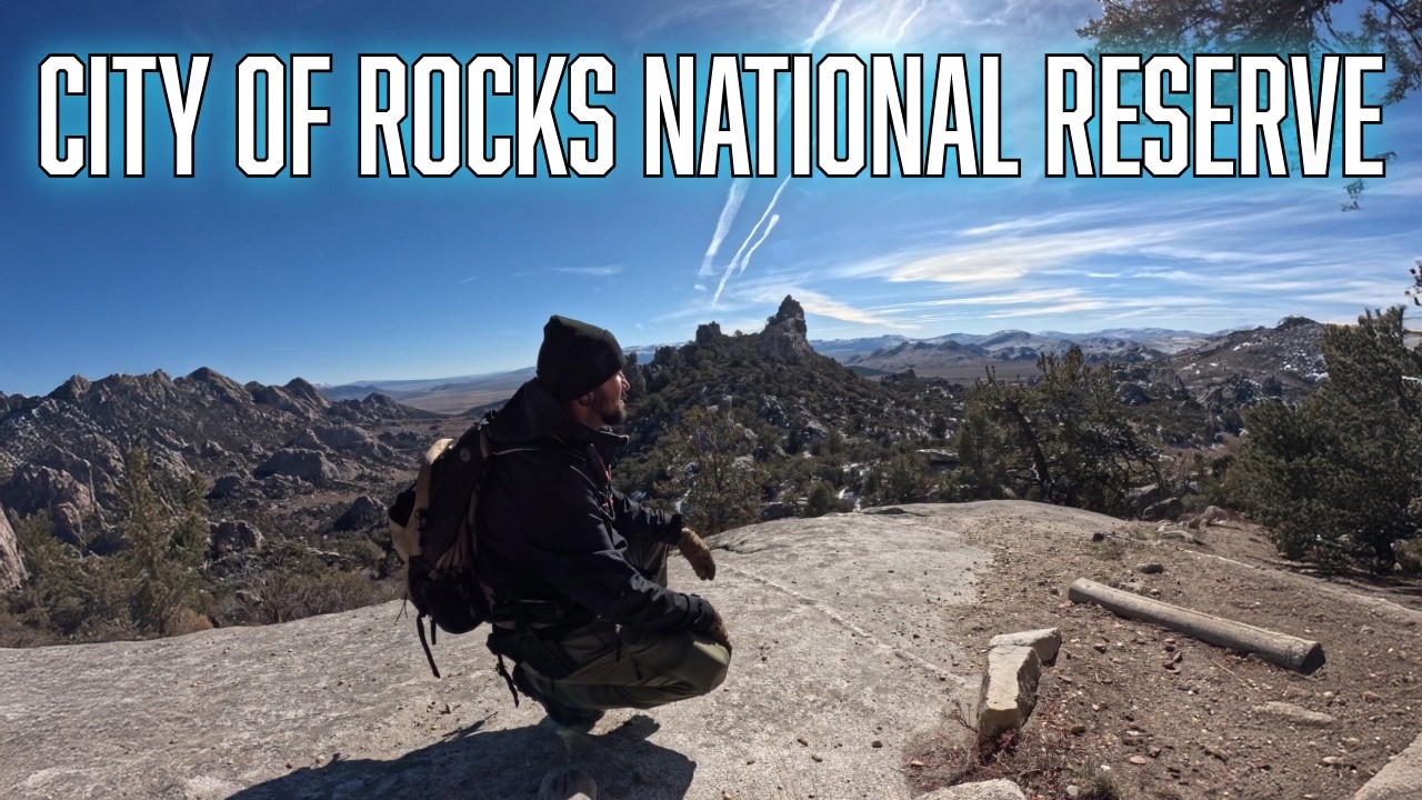 An EPIC Snowy Fall Adventure | City Of Rocks National Reserve