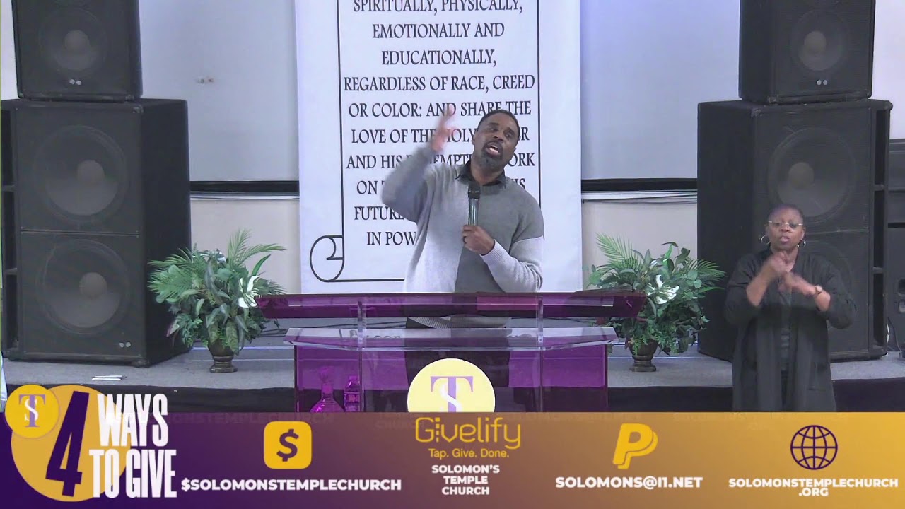 Pastor James E. Holloway Jr // Solomon's Temple Church // 1.13.2026