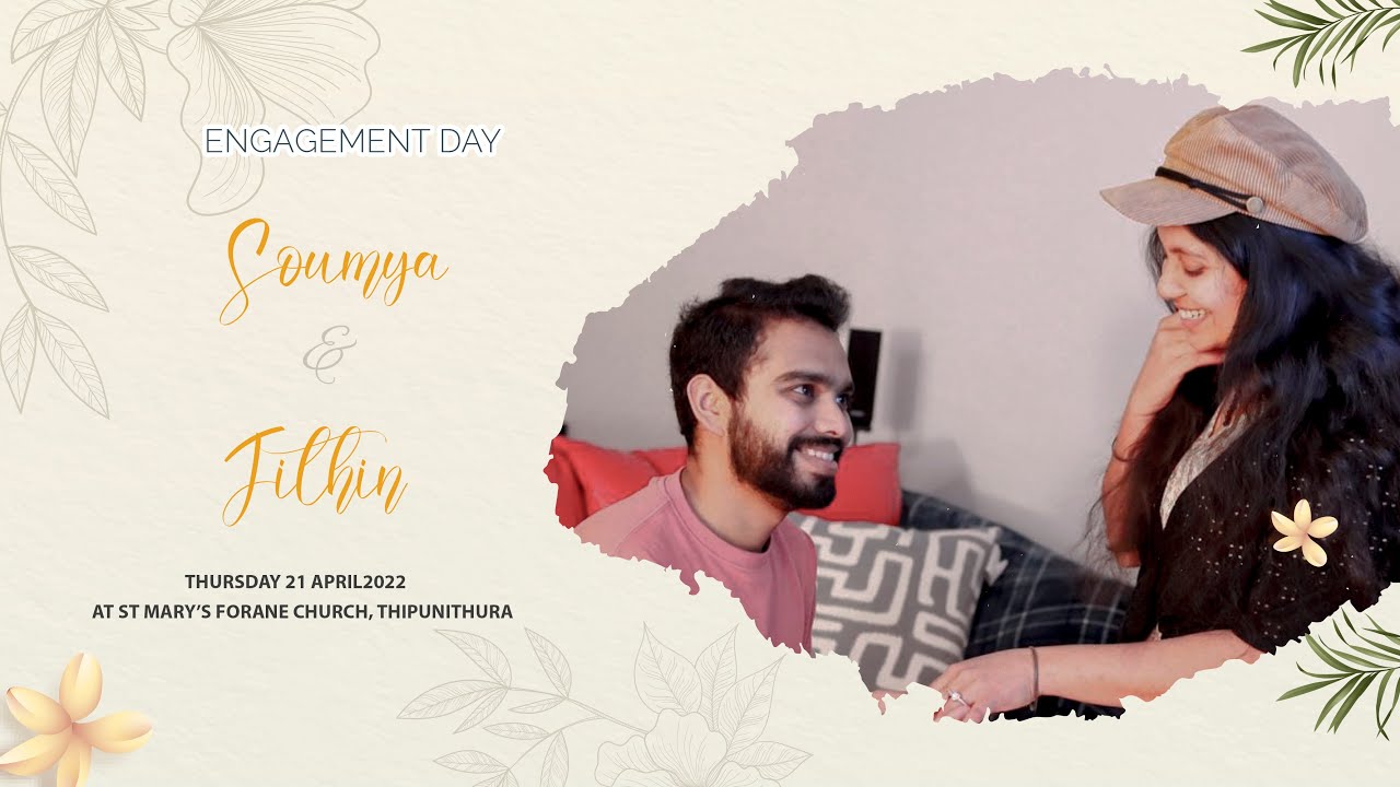 SOUMYA & JITHIN | ENGAGEMENT LIVE WEBCAST | 21-04-2022