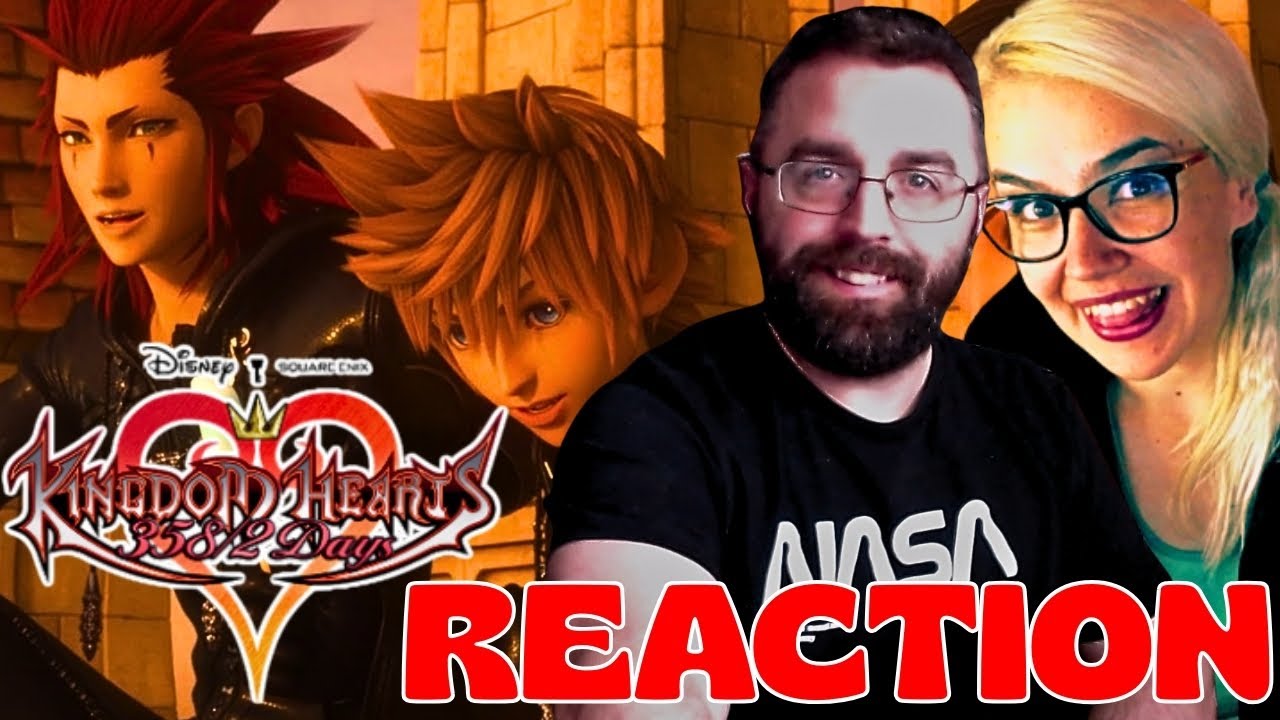 KINGDOM HEARTS 358/2 DAYS ALL CUTSCENES REACTIONS | Feat. @VeePlays