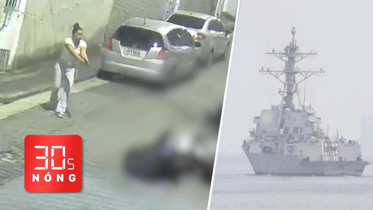 Bản tin 30s N&oacute;ng: C&ocirc; g&aacute;i bắn 2 nghi phạm cướp t&agrave;i sản; Iran c&ocirc;ng bố video y&ecirc;u cầu t&agrave;u Mỹ quay đầu