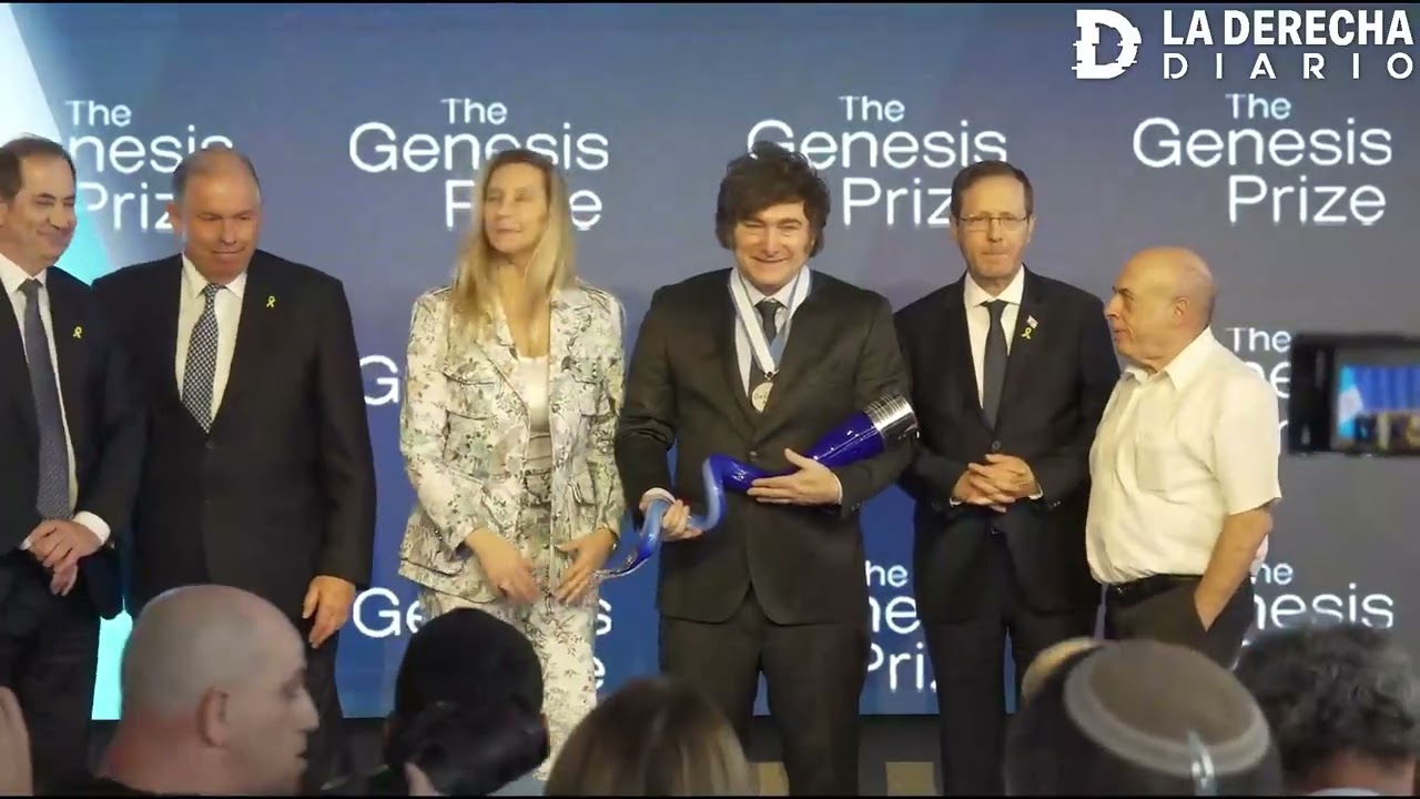 Discurso histórico del presidente Javier Milei al recibir el Premio Génesis 2025, el 