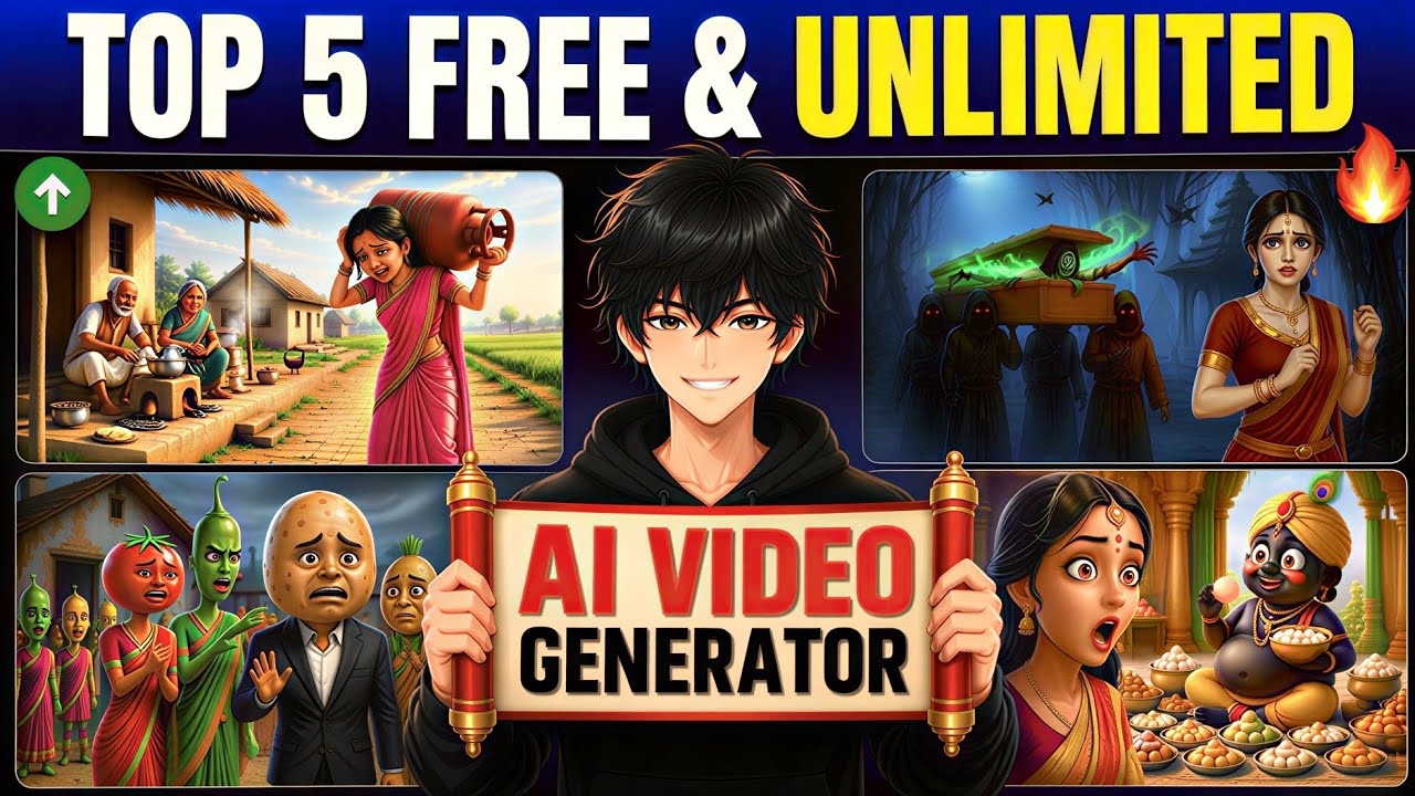 Create Unlimited Long Videos with FREE AI Tools 😱 (With Dialogue)